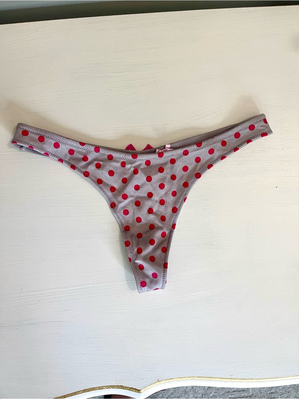 VS Polka Dot Bikini Panty - Sexy Little Things Collection XS - Picture 2 of 8